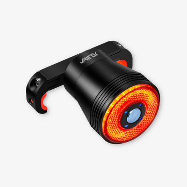 Luz trasera de bici VAIROK VK-Q5 con soporte para raíles del sillín